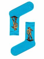 Davut Heykeli Art Soket Çorap - Görsel 2