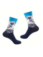 Kanagawa Dalga Art Soket Çorap - Görsel 2