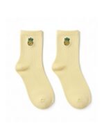 Ananas Nakışlı Tenis Spor Çorap - Görsel 2