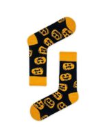 Çoklu Balkabağı Desenli Halloween Çorabı - Görsel 2