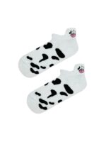 İnek Nakışlı Spor Patik Çorap - Görsel 2