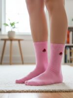 Karpuz Nakışlı Tenis Spor Çorap