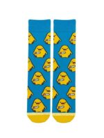 Katil Civciv Desenli Mavi Soket Çorap - Görsel 2