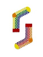 Renkli Damalar Tasarım Soket Çorap - Görsel 2