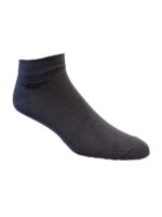 Strip Gri Dört Mevsim Bambu Erkek Patik Çorap - Görsel 2