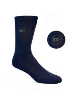 Tam Yazlık Bambu Klasik Erkek Lacivert Çorap - Görsel 2
