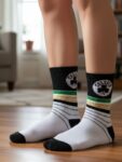 Unisex Beyaz Celtics Basketbol Tenis Spor Çorap